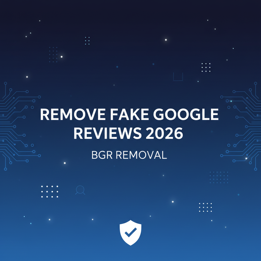 How to Remove Fake Google Reviews in 2026 - BGR Removal blog featured image