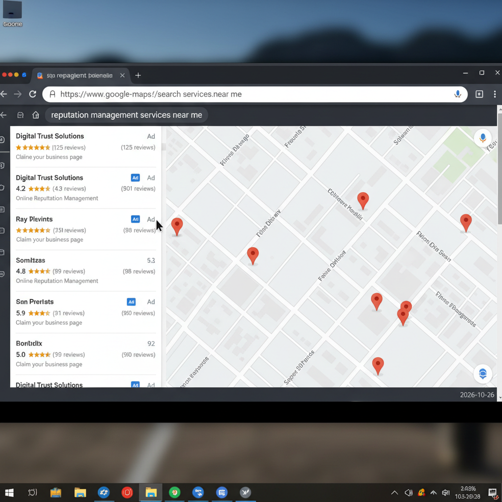 Google Maps search results showing local business ratings - How To Remove Malicious Google Reviews In 2026