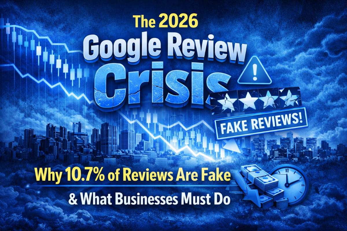 The 2026 Google Review Crisis: Why 10.7% of All Reviews Are Fake (And What Business Owners Must Do Now) - BGR Removal blog featured image